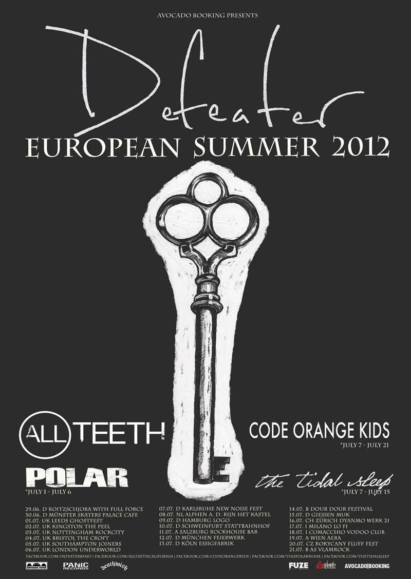 Defeater announces European tour