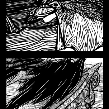 Deer In The Headlights / Black Sails split 7″