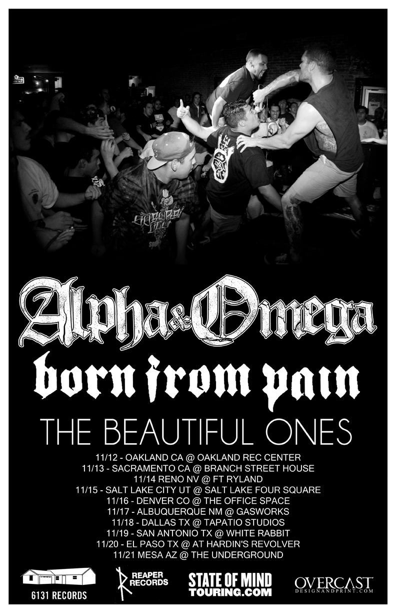 Born From Pain touring the USA with Alpha & Omega