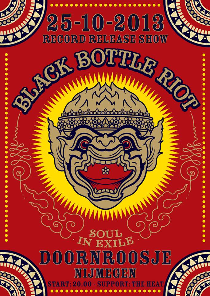 Black Bottle Riot “Soul In Exile” releaseshow @ Doornroosje, Nijmegen