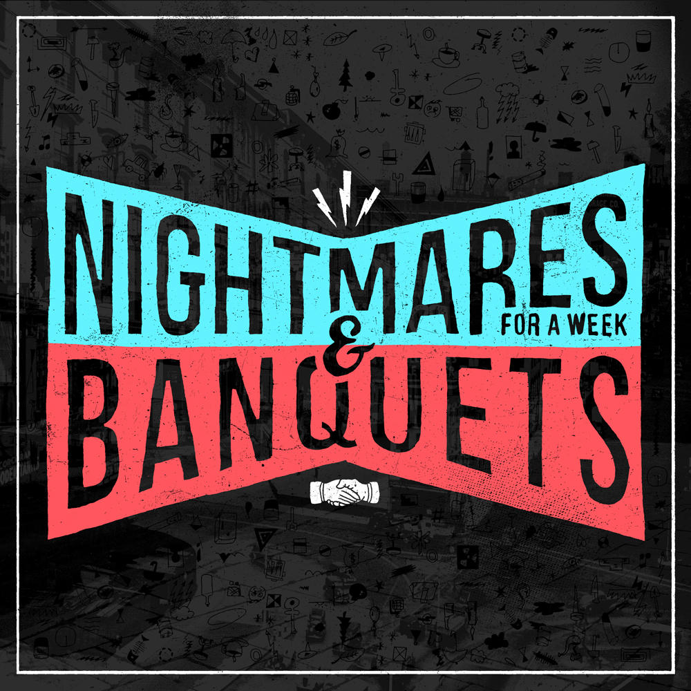 Nightmares For A Week / Banquets – Split LP