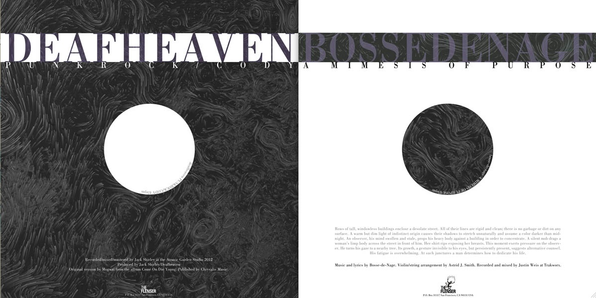 Deafheaven & Bosse-de-Nage split EP artwork revealed