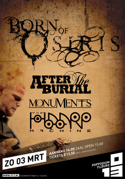 Born Of Osiris - After The Burial - Monuments