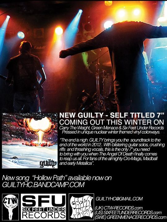 Guilty puts up new track ‘Hollow Path’ from upcoming 7″