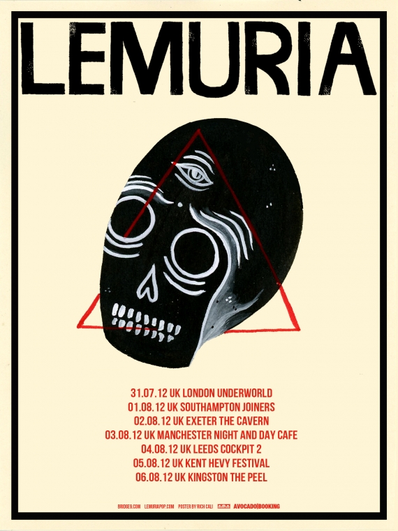 Lemuria touring the UK in July / August