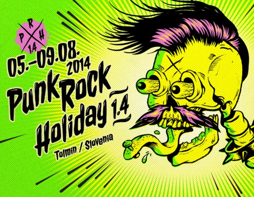 Punkrock Holiday festival day 1 @ Tolmin, Slovenia