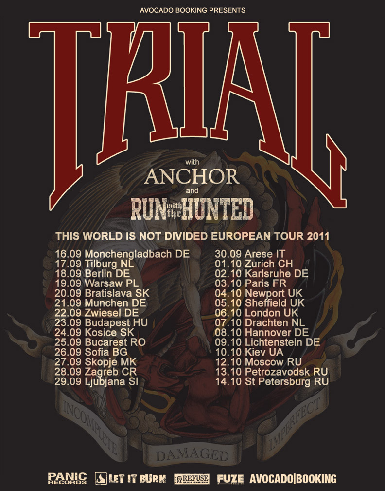 Trial, Anchor and Run with the Hunted eurotour kicking off on Friday
