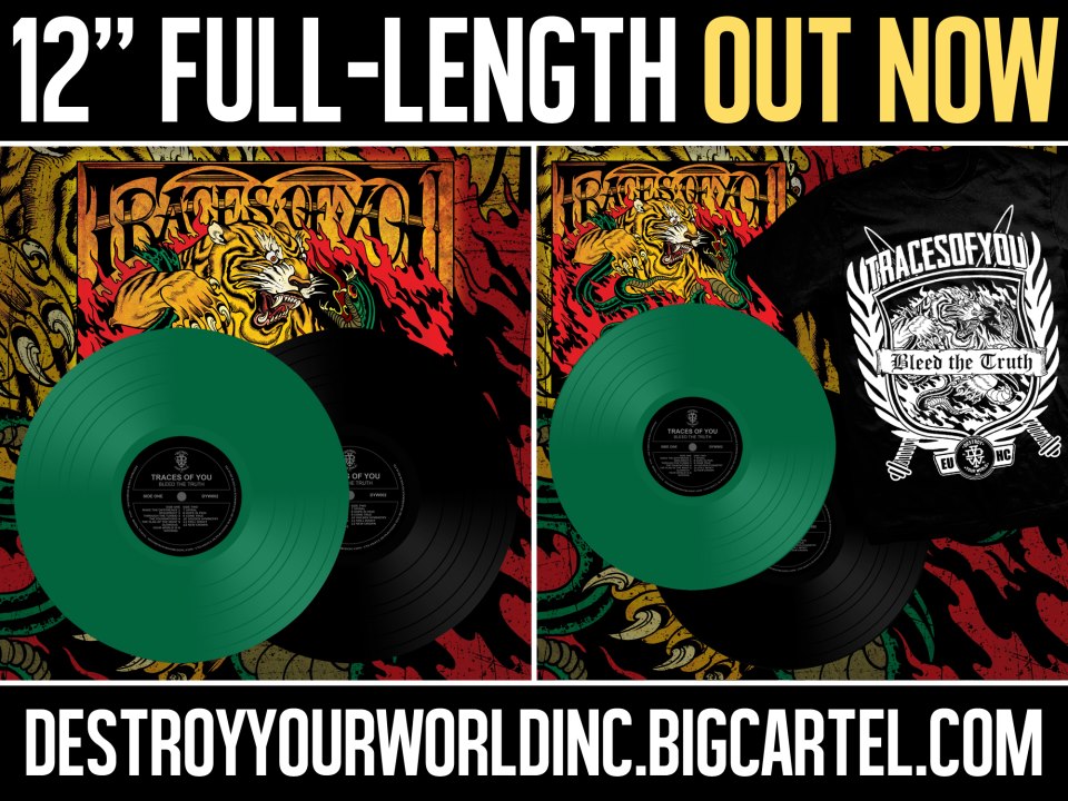 Traces Of You – Bleed The Truth pre-orders available now